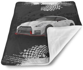 Sablio Deka pre bábätko Nissan GTR 35 Čierny - 90x120 cm