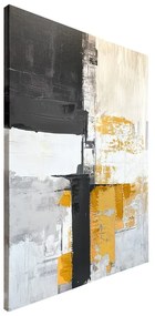Obraz s ručne maľovanými prvkami 70x100 cm Jade – Styler