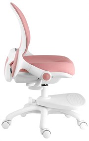 Detská rastúca stolička Neoseat KIDDY ONE — látka, ružová