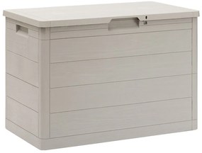 WOODYS záhradný plastový úložný box 160 L, svetlo šedá