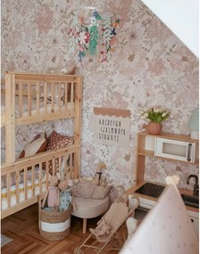 Tapeta na schovávačku s králikmi 280x110 cm