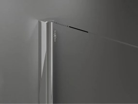 Mexen Velar Duo posuvná sprchová kabína 90 x 80 cm, transparentná, chróm - 871-090-080-02-01