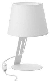 TK Lighting Stolná lampa GRACIA 1xE27/60W/230V biela TK5132