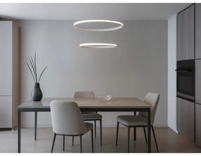 LED stmievateľný luster na lane LED/90W/230V 3000-6500K priemer 60 cm + diaľkový ovládač