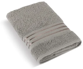 Bellatex Froté uterák kolekcia Linie tmavosivá, 50 x 100 cm, 50 x 100 cm