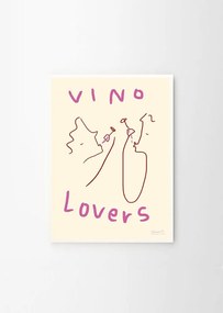 Plagát 50x70 cm Vino Lovers – Ruby Hughes – The Poster Club