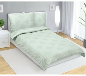 Bellatex Saténové prestieradlá Linie mint , 140 x200 cm, 70 x 90 cm, 140 x 200 cm, 70 x 90 cm