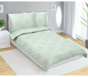 Bellatex Saténové prestieradlá Linie mint , 140 x200 cm, 70 x 90 cm, 140 x 200 cm, 70 x 90 cm
