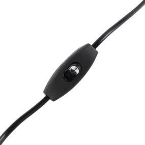 Stolová lampa v štýle Art Deco zlatá bez tienidla - Diverso