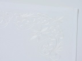 Dekoračná obliečka na vankúš LITTLE GARDEN 40x40 cm, biela
