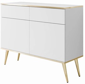 Komoda BOSTON biela 107cm