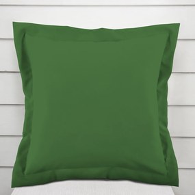 Biante Bavlnená obliečka na vankúš s lemom Moni MO-055 Trávovo zelená 30 x 50 cm