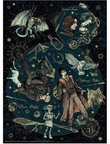 Dodo Puzzle Harry Potter: Snape, Harry a Draco, 500 dielikov