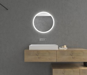 CERANO - Umývadlo z liateho mramoru Vita - nástenné aj na dosku - biela matná - 60x37 cm, CER-CER-8050BD6938