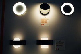 LEDVANCE Vonkajšie LED nástenné / stropné osvetlenie ENDURA STYLE RING, 13W, teplá biela, IP44, sivé