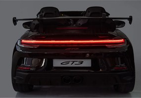 LEAN CARS DK-P911 Porsche GT3 Batériové auto čierne lakované