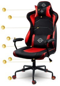 Herná stolička Sofotel Katarina 2590 - červená