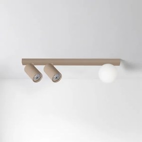 Brilagi - Bodové svietidlo SELE BALL 2xGU10/30W/230V + 1xG9/10W béžové