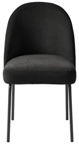 CRESTON ČALÚNENÁ STOLIČKA black