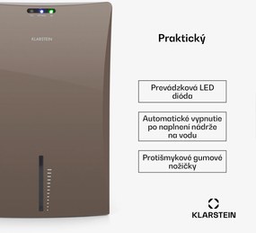 Klarstein Drybest 2000 2G, odvlhčovač vzduchu, ionizátor, 700 ml/d, 70 W, hnedá
