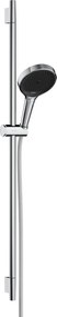 Hansgrohe Rainfinity, sprchová sada 130 3jet EcoSmart s tyčou S Puro 90 cm, chrómová, HAN-28744000