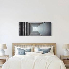 Obraz - Pohľad zvnútra budovy (120x50 cm)