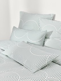 Vzorovaná bavlnená obliečka na paplón Arcs