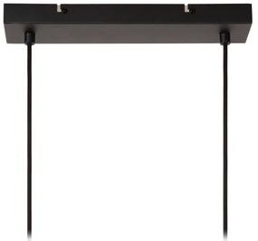 Lucide 45409/04/30 - Luster na lanku MAYA 4xE27/40W/230V čierna