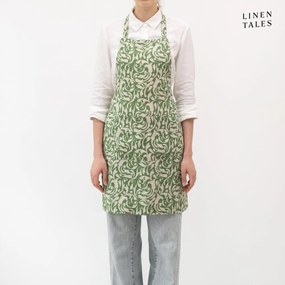 Ľanová zástera Evergreen Damask – Linen Tales