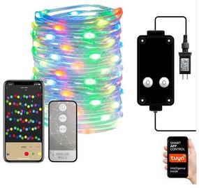 Immax NEO 07735L-LED RGB Stm. vonkajší pásik 7,2W/230V 10m IP44 Wi-Fi Tuya