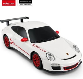 RASTAR Diaľkovo ovládané RC Porsche 911 GT3 RS 1:24 biele – model auto pre deti a zberateľov