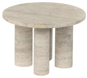 Kamenný okrúhly odkladací stolík ø 52 cm Volos – Blomus