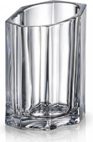 KRIŠTÁĽOVÁ VÁZA BOHEMIA BAZALT 200MM