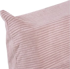 Detské ergonomické kreslo MOONI – svetloružová, prémiový manšester