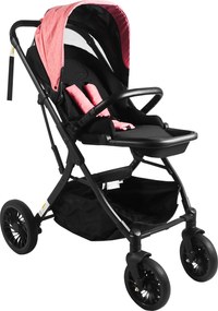 Aga Športový kočík Čierno/Ružový 2DZ243 - II. KVALITA