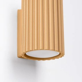 Sollux SL.1650 - Nástenné svietidlo KARBON 1xGU10/10W/230V zlatá