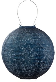 SOLÁRNY LAMPÁŠ ROUND 28,9X30 CM MODRÁ