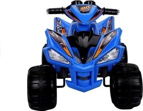 LEAN CARS Štvorkolka na batérie Big Wheels Blue