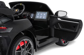 Detské elektrické autíčko Porsche 911 GT3 STRONG MP4 čierne