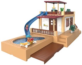 Playtive Stavebnica L so svetlom a zvukovými efektami (plážový bungalov)  (100337028)