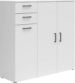 XXXLutz KOMODA, biela, 120/115/40 cm Carryhome - Komody - 002427022033