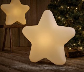 Vonkajšie solárne svietidlo v tvare hviezdy, L