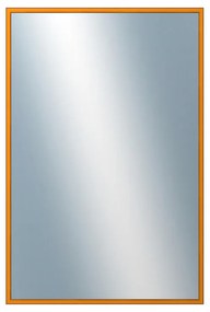 DANTIK - Zrkadlo v rámu, rozmer s rámom 40x60 cm z lišty Hliník oranžová (7269217)