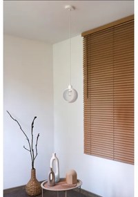 Duolla - Závesné svietidlo na lanku IRONLINE 1xE27/15W/230V biela