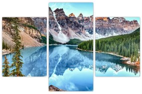 Obraz - Moraine lake (90x60 cm)