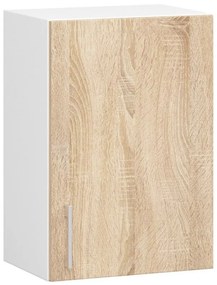 Kuchynská závesná skrinka Š 40 cm D1 Artus biela/sonoma