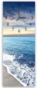 Gario Hodiny na stenu Pokojná pláž Rozmery: 40 x 118 cm