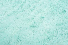 TA Koberec MINT MINT SILK Modrý Obdĺžnikový