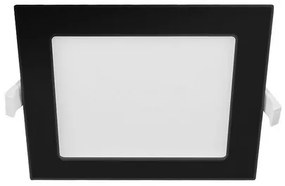 Panlux Podhľadové LED svietidlo Downlight CCT Square čierna, 24 W, IP44