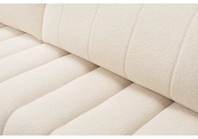 Rozkladacia rohová sedačka DESIO L ľavá s úložným priestorom, béžová